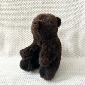 Furry Folk Vintage Folkmanis Brown Bear Cub Hand Hand Puppet Plush Toy USA 11"
